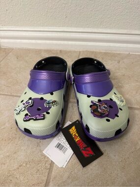 Crocs Dragon Ball Z Frieza Classic Clogs size men’s 7 & women’s 9